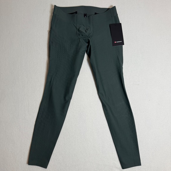 lululemon athletica Dark Green Men's Pants - Picture 4 of 7